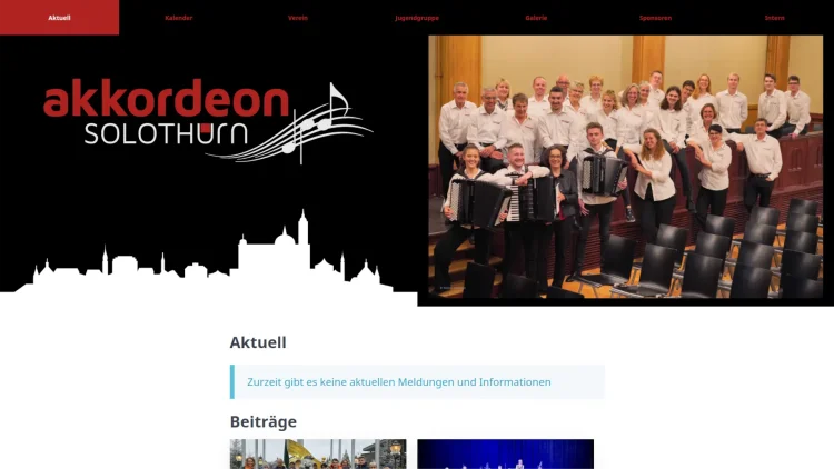 Screenshot Website